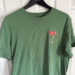 J. Crew Men's Tee in Green ‘Hole In One Club’